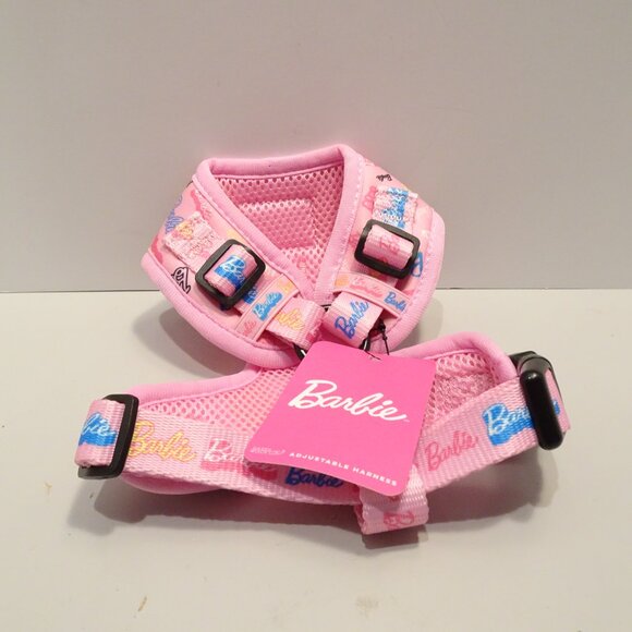 Sassy Woof Barbie Pink Adjustable Breathable Dog Harness Size XS NEW - Picture 3 of 4